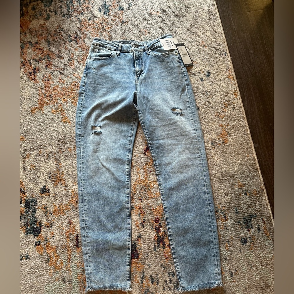 Mavi All Blue Ripped Denim Jeans